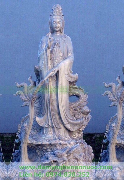 Tượng Phật bà - Cơ Sở Điêu Khắc Đá Mỹ Nghệ Vinh Hiền